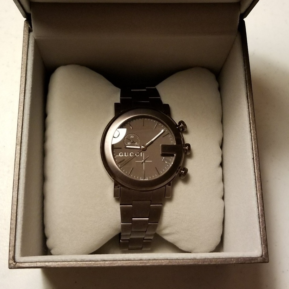 Gucci Authentic G Kurono chronograph men watch